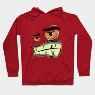 Angry face Hoodie